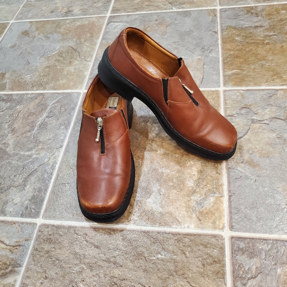 Womens Siebel Brown Leather  Shoes 41 - 10.5/11